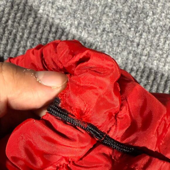 Vintage Red Track Pants Men's Small Nylon USA Made Boathouse Sports - Picture 4 of 6